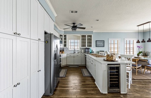 Surfside Beach House | Fish From Your Own Private Dock, Tranquil Bay Views and Perfect Sunsets