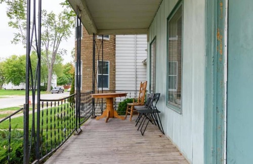 Port Huron Apartment | Fits 4 Comfortably by River w/Parking - Front
