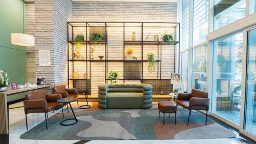 Sao Paulo Apartment | Flat Fantástico em Moema frente ao Metrô