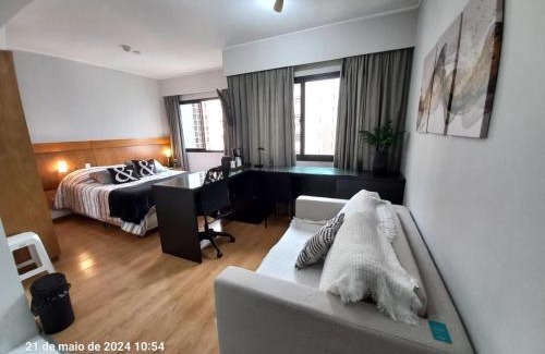 Moema Hotel | Flat Hotel Moema Av. Rouxinol (Apto 508)