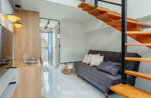 Jaguaruna Apartment | Flats completos e modernos em Jaguaruna a 50m da Praia - PLO