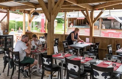 Yport House | Flower Camping La Chênaie * - Mobile home Comfort 27m2 2 bedrooms including semi-covered terrace 18m2 + TV 5 persons