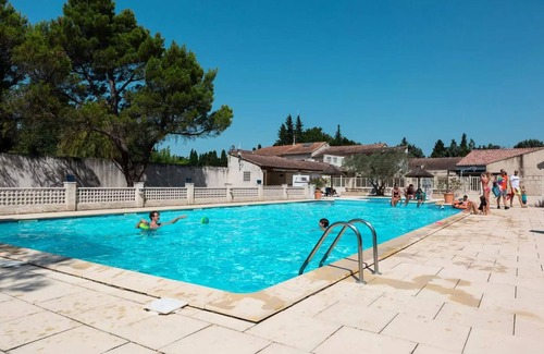 Noves Ski Chalet | Flower Camping le Pilon d'Agel * - Chalet Némo Confort 3 rooms 4 people Air-conditioned