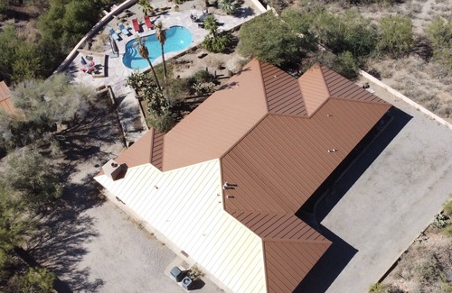 Skyline Bel Air Estates House | Foothills Home on 1 Acre with Pool, Mountain and City Views 5 min from La Paloma