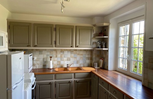 Denneville House | Former bakery restored to a cottage, lots of charm, rural location