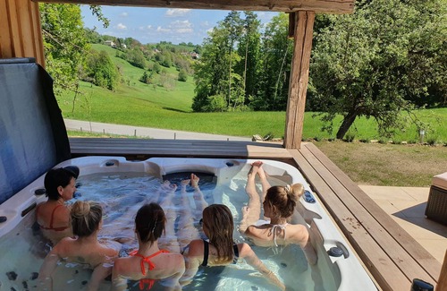 Sankt Margarethen an der Raab Apartment | "Fortuna" in the wellness oasis on the Trausdorfberg with sauna/whirlpool