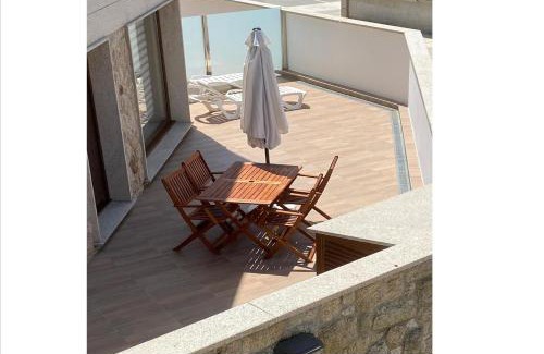 Fazouro Apartment | Foz Playa Rapadoira - Bajos con terraza