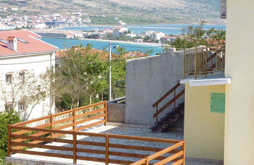 Pag Apartment | From 22 a day. Only 200 meters from the beach with beautiful sea views