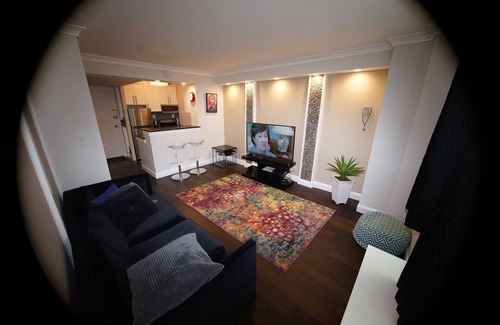 George Washington University Condo | Fully Furnished, Safe, Modern APT, GW, White House