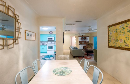 Gulfport House | Fun Getaway in the Sun Private Saltwater Pool Yard