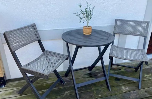 Bellevue Apartment | Fun Retro Apartment on Quiet Dead End Street Near Stage AE & Acrisure Stadium