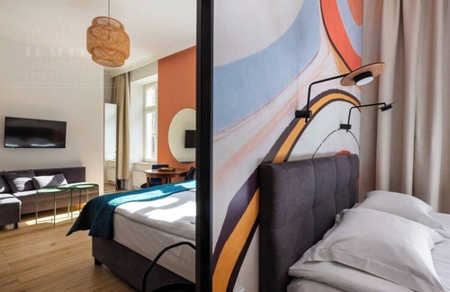 Piasek Południe Apartment | Funky studio Summary: