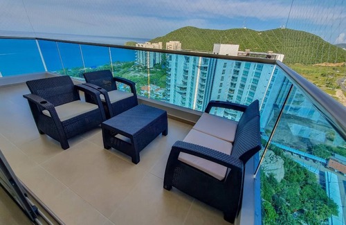 Pozos Colorados Apartment | FURNISHED APARTMENT WITH DIRECT EXIT TO THE BEACH AND A DOCK ON THE LAKE
