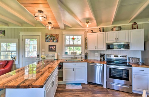 Cedar Lane Cabin | Furnished Deck & Dock: Renovated Sargent Cabin!