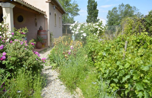 Ribaute-les-Tavernes Apartment | Furnished gîte, 2 to 4 pers Ground floor, garden with trees not overlooked and secure swimming pool