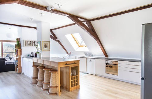 Orbey Apartment | Gîte de la Grande Vallée - Exceptional view of Orbey and its valley