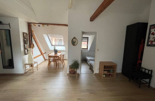 Neudorf Ouest Apartment | #g55 : Spacieux Appt 3 Pièces Lumineux et Calme à Neudorf Proche Centre Ville