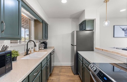 East Bank Condo | Game Changer: Condo with Stadium Views!