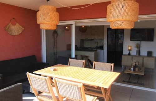 Port Cogolin Apartment | GASARTI Superbe T2 climatisé avec belle terrasse proche de la plage