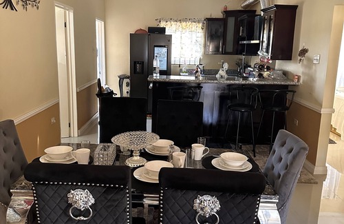 Spanish Town House | Gated community, homely and comfortable house close to local shop and beach.