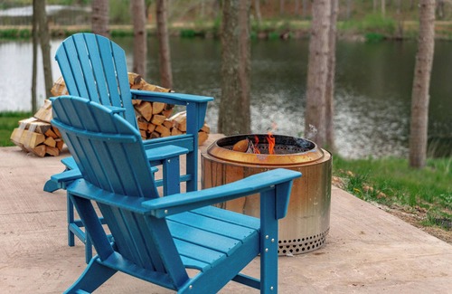 St Croix Falls RV Rental | Geo Dome at Big Rock Creek!
