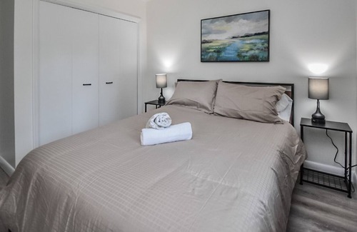 Waubaushene Cottage | Georgian Bay Trail Cottage With Deck, hot Tub, Fireplace, and Streaming Services