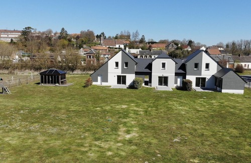Grand-Laviers House | GITE ET SPA LES CABANES 1 à 4 PERS, BAIE DE SOMME