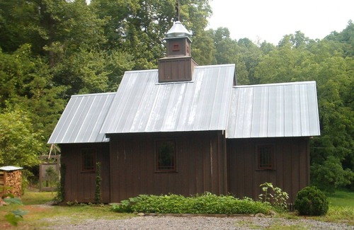 Upper Peachtree Cabin | Glamping at the Chapel—Wood-Fired Sauna Available