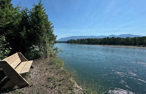 Kalispell Cabin | Glamping Near Glacier & Whitefish, 80 Acres, River Access, Mtn Views: Tent A