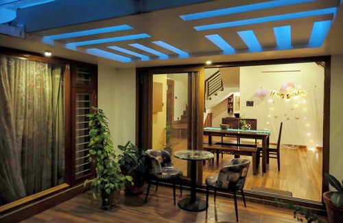 Varkala House | Glass Vila 2BR 2BA Varkala Cliff