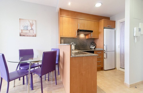 Canet de Berenguer Apartment | Global Properties: Apartment with terrace and swimming pool in Canet beach