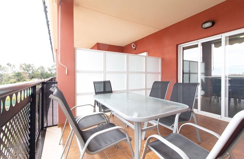 Canet de Berenguer Apartment | Global Properties: Apartment with terrace and swimming pool in Canet beach