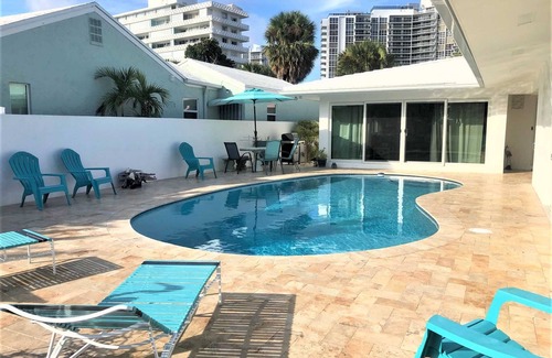Lauderdale Beach House | Go First Class at our Stunning Lauderdale Beachside Pool Home