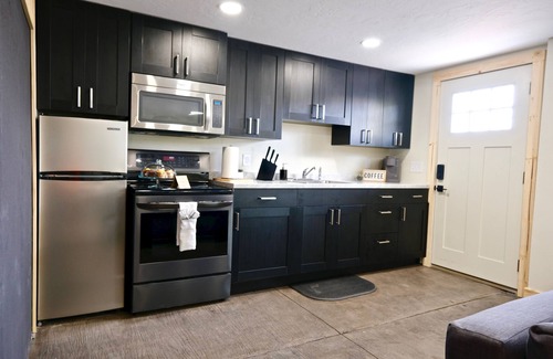 Tremonton Apartment | Golden Spike Stable Getaway in Downtown Tremonton
