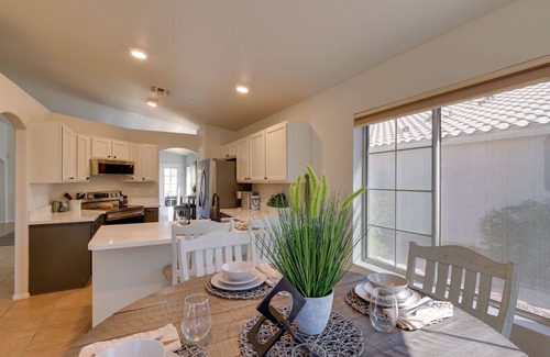 Arrowhead Ranch House | Golf Course View + Pool: Serene Glendale Home
