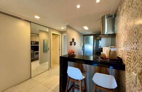 Porto das Dunas Apartment | Golf Ville Apto 3 suítes, nascente e vista mar