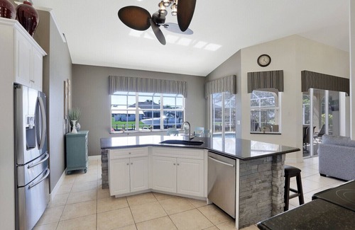 Caloosahatchee Villa | Gorgeous 3/3 Pool Home on Canal w/Direct Gulf Access. You Will Love Paradise!