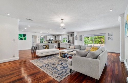North Palm Beach House | Gorgeous Beach House Open Floor Plan, Heated Extra Large Pool & Office