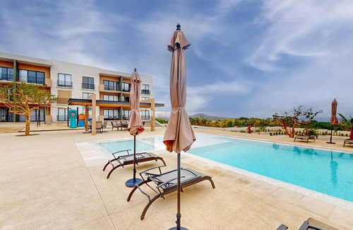 Cabo San Lucas Apartment | Gorgeous dog-friendly apartment with balcony, open layout, heated pool, & AC