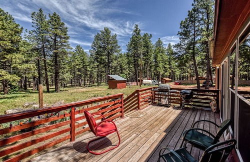 Parks Cabin | Gorgeous & Historic 3 BR Log Cabin w/ Forest Views / 20 minutes from Flagstaff