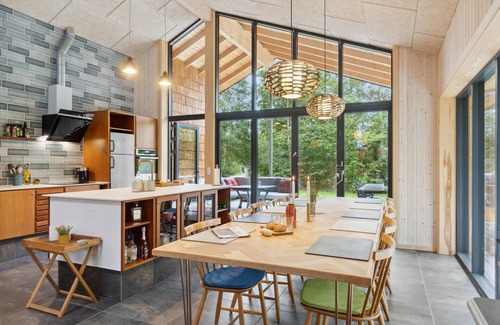 Hoensinge House | Gorgeous home in Højby with sauna