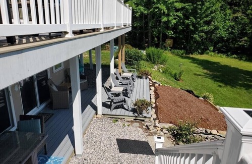 Bridgton House | Gorgeous Home with Lake Views to Match