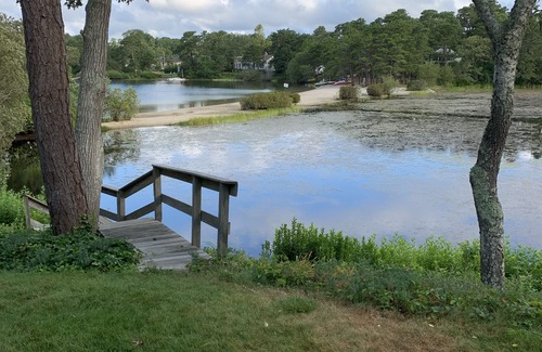 East Harwich Apartment | Gorgeous lake beachfront private apartment with canoe, kayaks, & home theatre