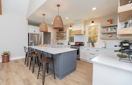 Littleton House | Gorgeous Lakefront Home, Peaceful, Fully Stocked, Fire Pit