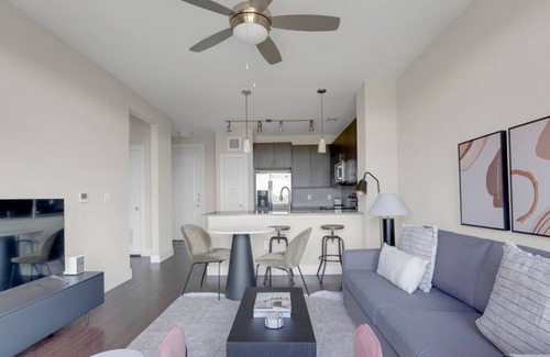 Mueller Apartment | Gorgeous Mueller 1BR w/ Pool, W/D & Gym, nr park, by Blueground