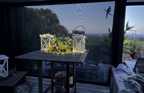 Katikati House | Gorgeous Ocean View from Waihi Beach -Mt Maunganui, Private Rustic country home