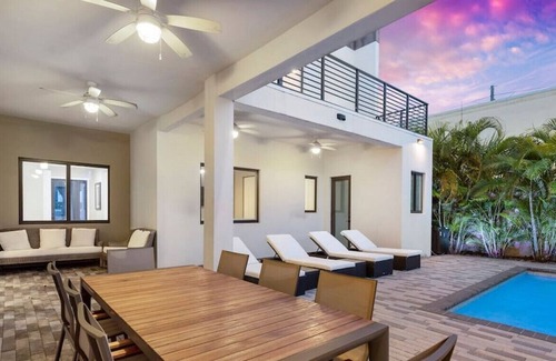South Miami House | Granada (Short-Term) · Lux Modern Mansion + Heated Pool