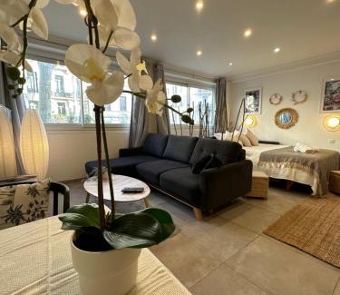 Carnot Apartment | Grand Studio Cosy Cannes Centre