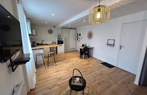 Labruguiere Apartment | Grand Studio Rénové au Cœur de Labruguiere Équipé de la Fibre