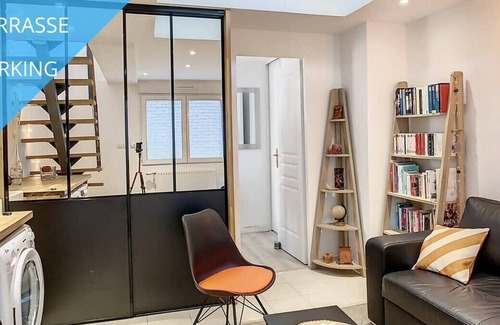 Amiens House | GRANDE MAISON COSY TERRASSE PARKING GARE 8PERS
